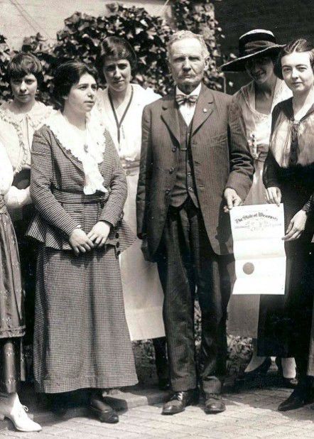 Women guaranteed right to vote, 1919